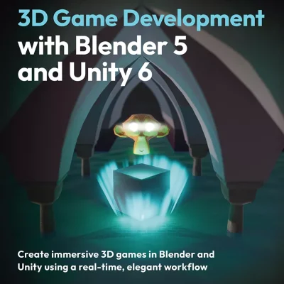 کتاب 3D Game Development with Blender 5 and Unity 6