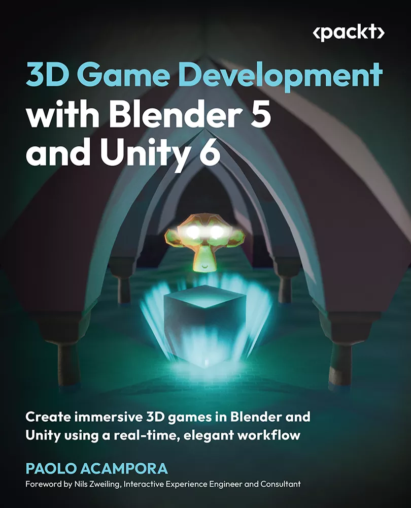 کتاب 3D Game Development with Blender 5 and Unity 6