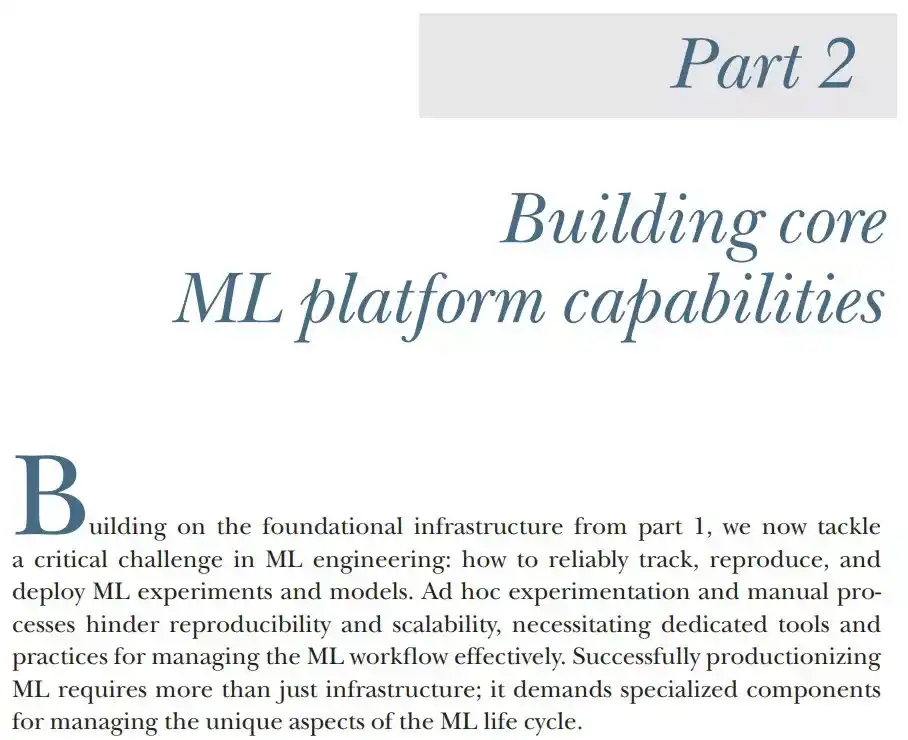 بخش 2 کتاب Machine Learning Platform Engineering