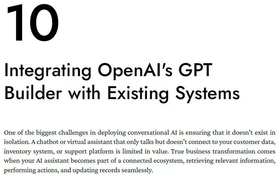 فصل 10 کتاب Creating Custom GPT with OpenAI GPT Builder