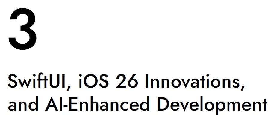 فصل 3 کتاب AI Driven Swift Architecture