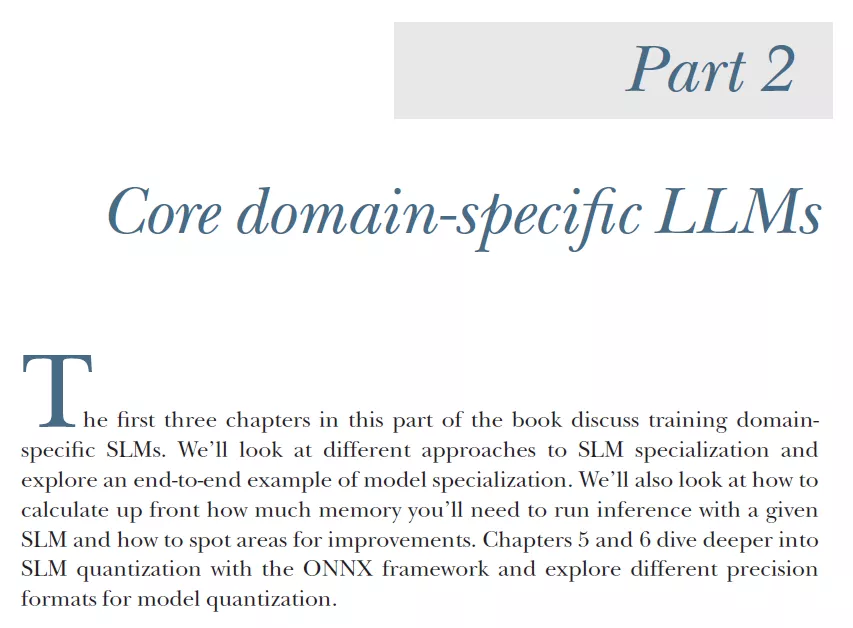 بخش 2 کتاب Domain-Specific Small Language Models