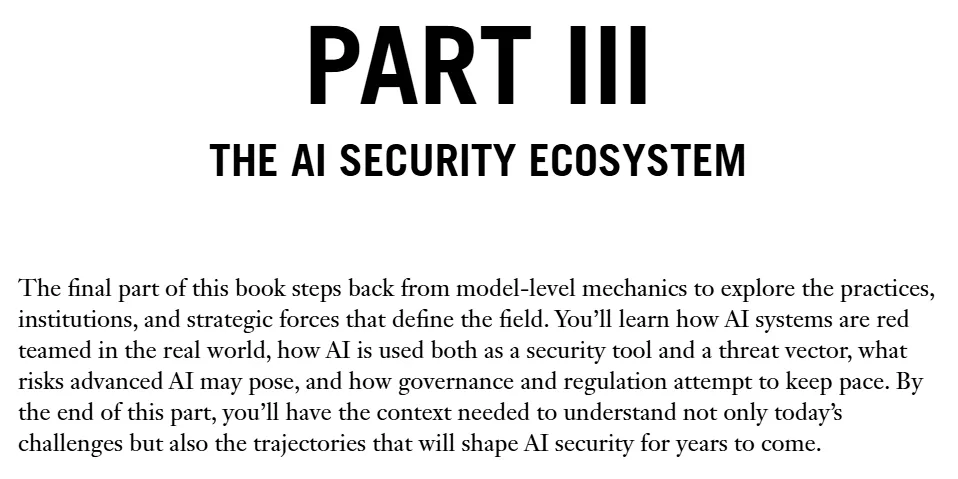 بخش 1 کتاب Practical AI Security