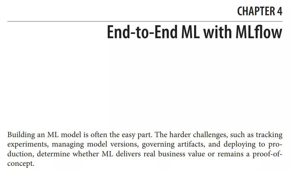 فصل 4 کتاب ML and Generative AI in the Data Lakehouse