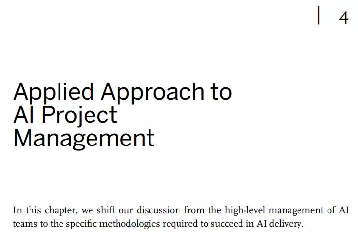 فصل 4 کتاب Managing AI Projects