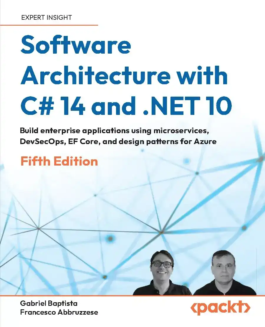 کتاب Software Architecture with C# 14 and .NET 10 ویرایش پنجم