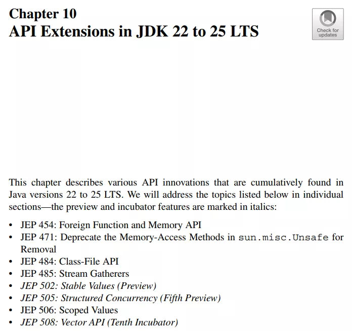 فصل 10 کتاب Java 25 and Beyond