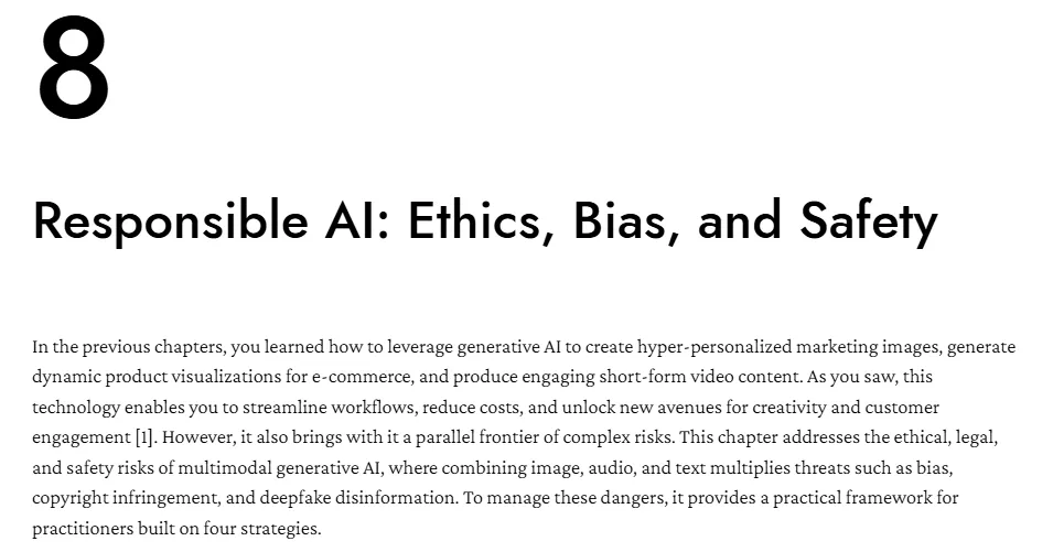 فصل 8 کتاب Multimodal Generative AI in the Enterprise