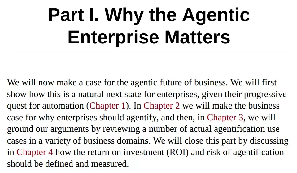 بخش 1 کتاب The Agentic Enterprise