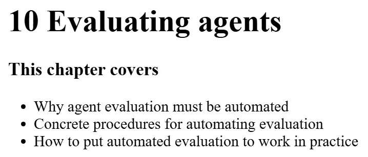 فصل 10 کتاب Build an AI Agent (From Scratch)