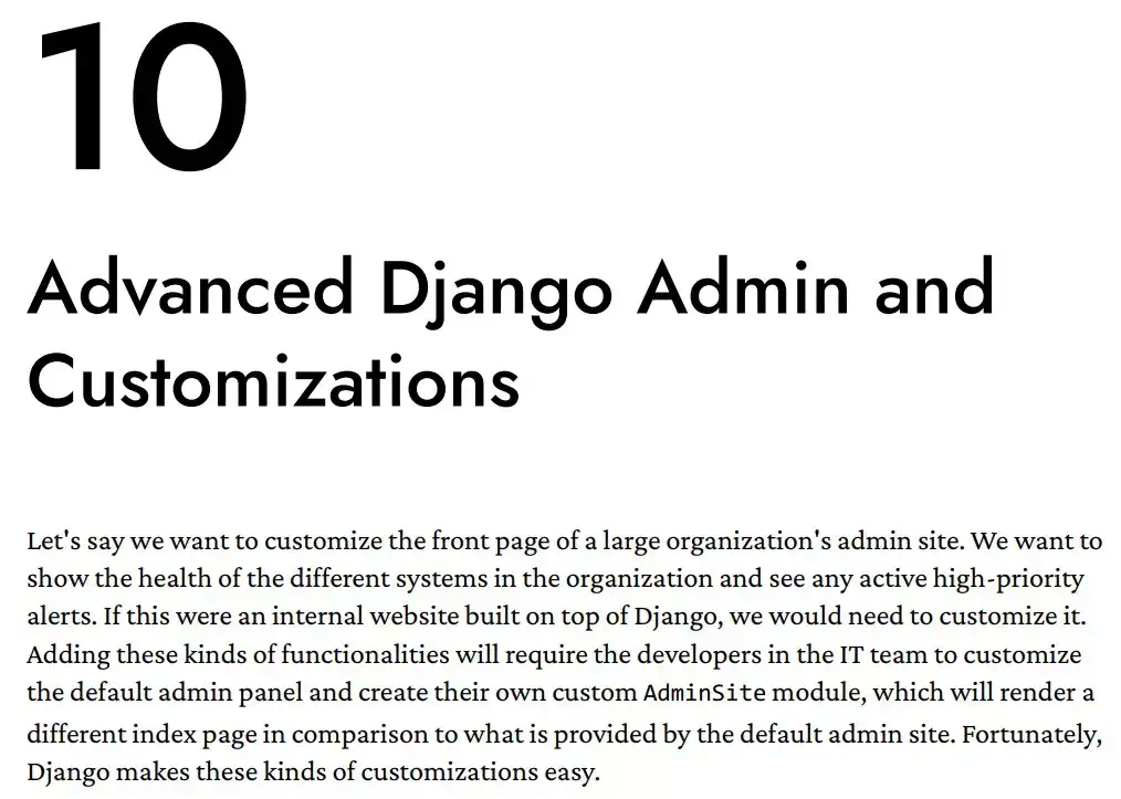 فصل 10 کتاب Web Development with Django 6کتاب Web Development with Django 6 ویرایش سوم
