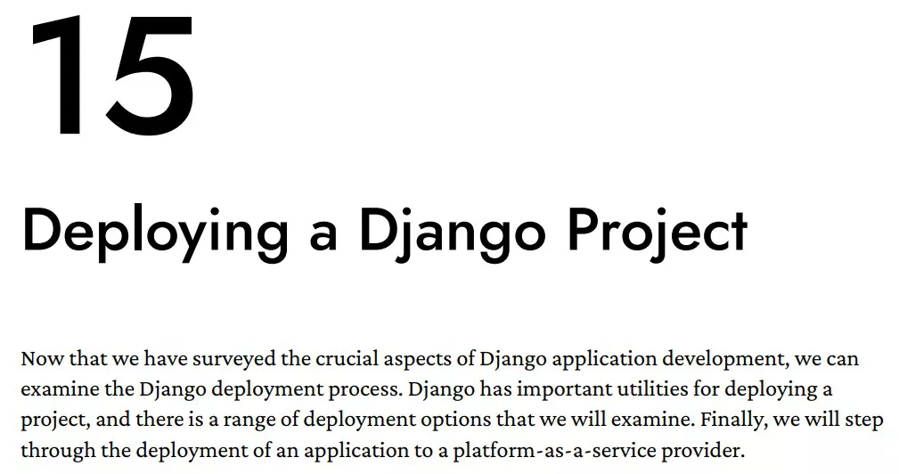 فصل 15 کتاب Web Development with Django 6کتاب Web Development with Django 6 ویرایش سوم