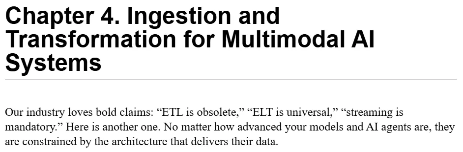 فصل 4 کتاب Data Engineering for Multimodal AI