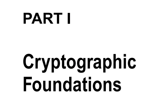 بخش 1 کتاب Blockchain Foundations