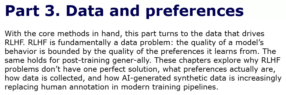 بخش 3 کتاب Reinforcement Learning from Human Feedback