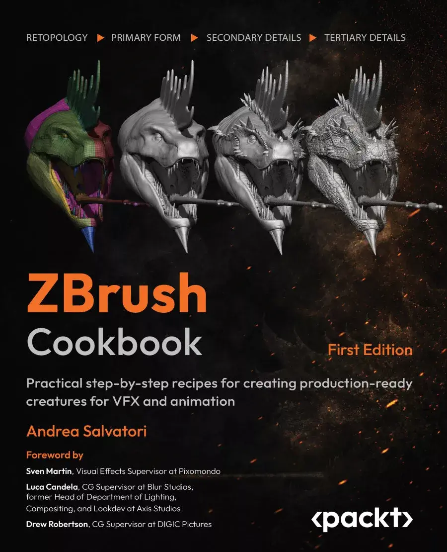 کتاب ZBrush Cookbook